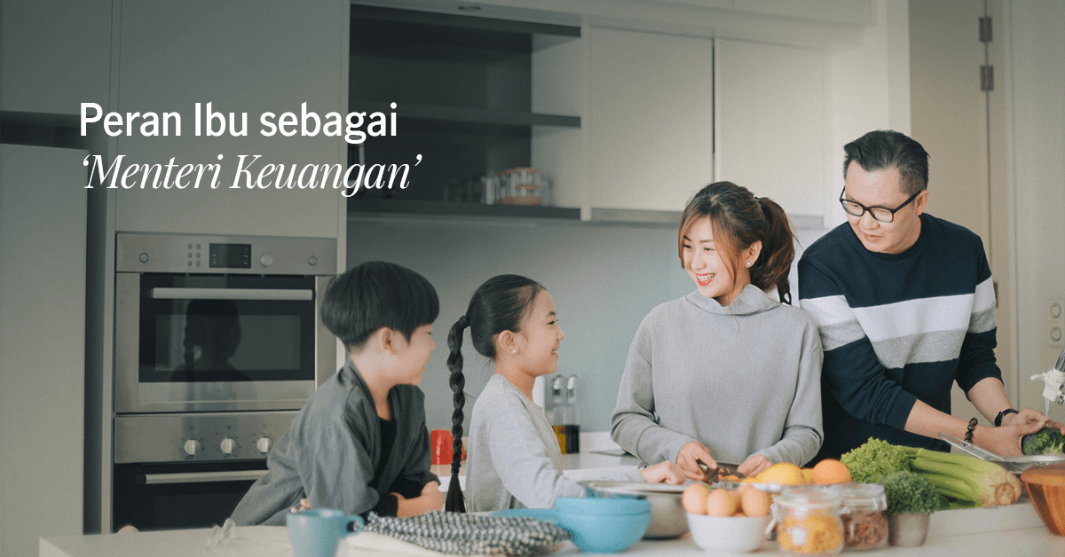 Keluarga Sedang Memasak