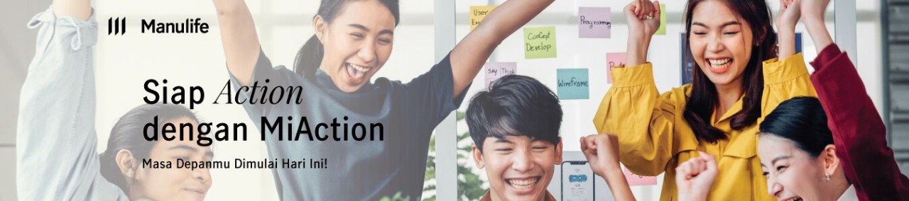 MiAction Asuransi Jiwa Dwiguna - Bayar 5 Tahun, Perlindungan 20 Tahun