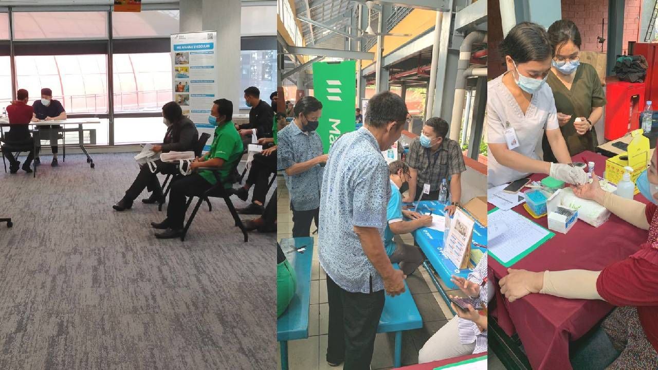 Manulife Indonesia Mengadakan Pemeriksaan Kesehatan 