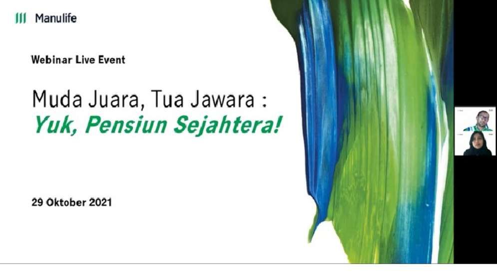 Webinar "Muda Juara, Tua Jawara: Yuk, Pensiun Sejahtera!"