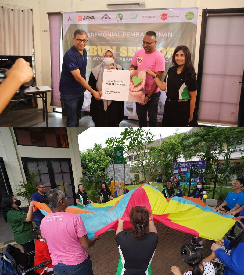 Manulife Indonesia Memberikan Pengalaman Pelepasan Tukik (Bayi Penyu)