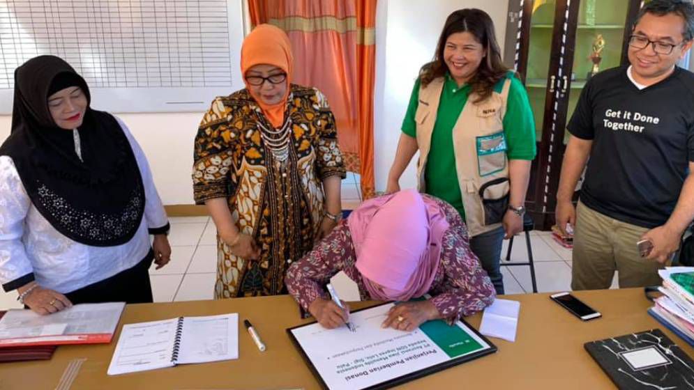 Kunjungan dan Donasi untuk Sekolah di Palu